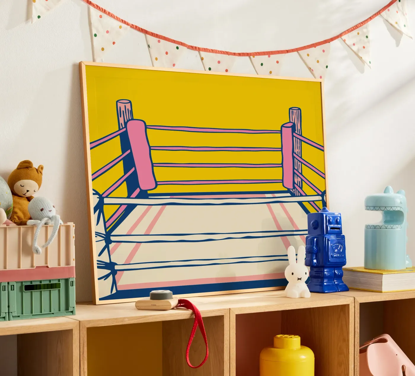 Boxing Ring Poster von SPORTS ONLY