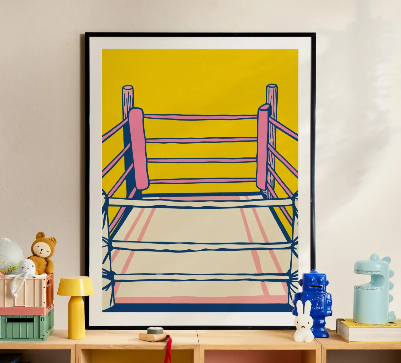 Ring da pugilato poster da SPORTS ONLY
