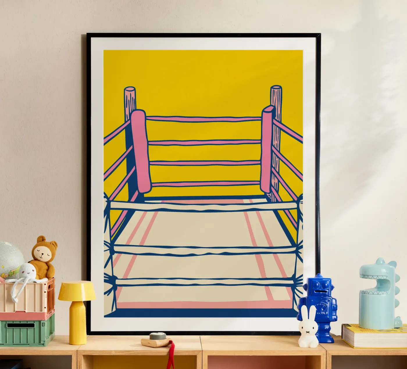 Boxing Ring Poster von SPORTS ONLY