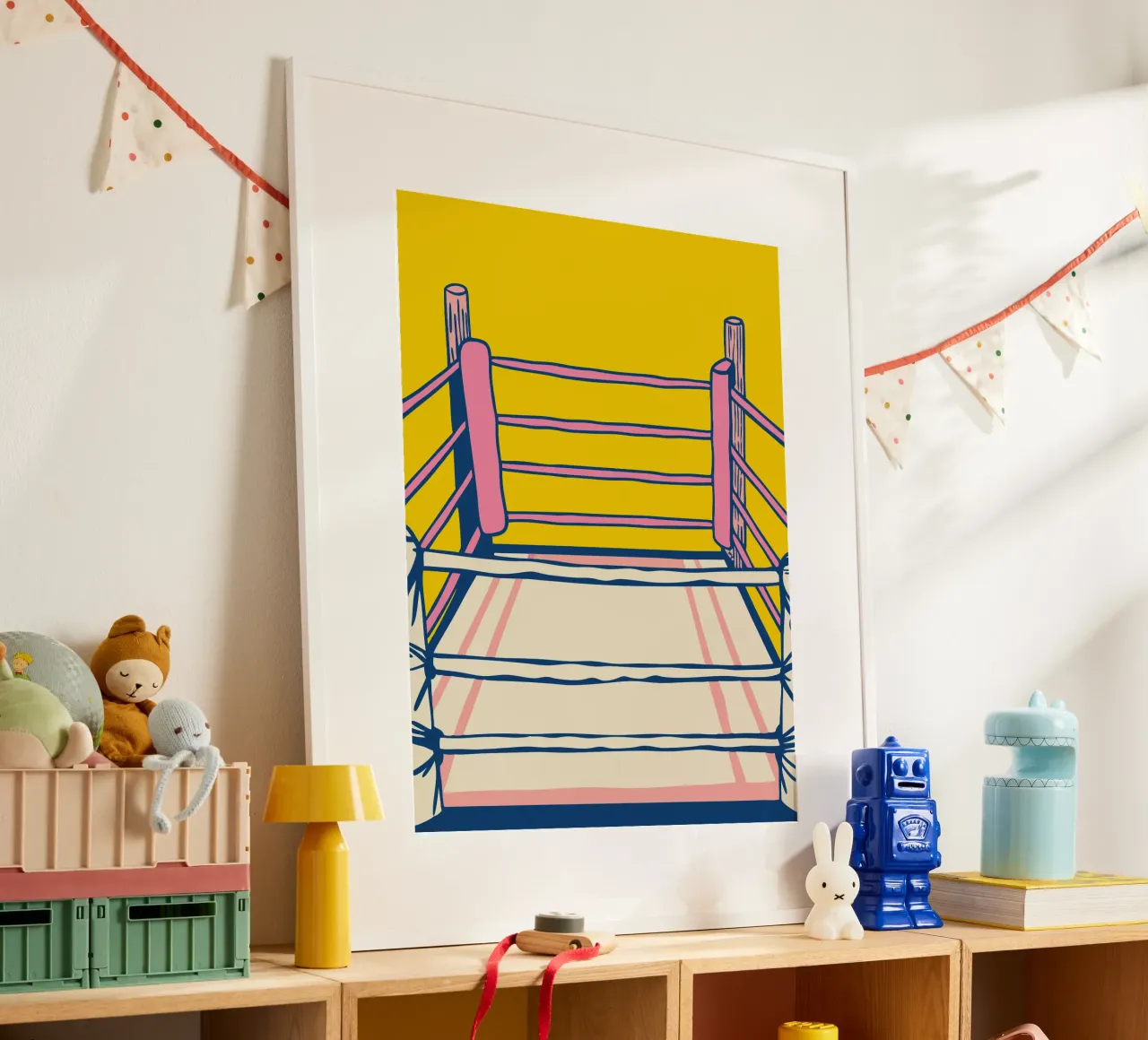 Boksring poster van SPORTS ONLY