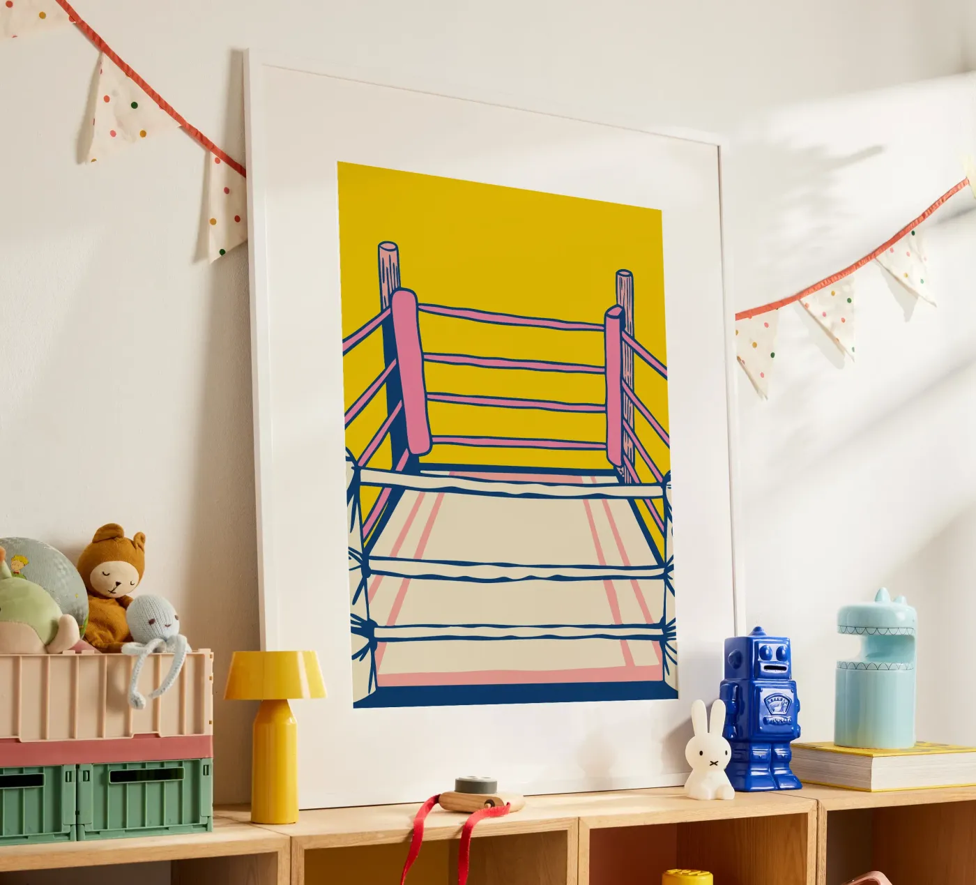 Boxing Ring Poster von SPORTS ONLY