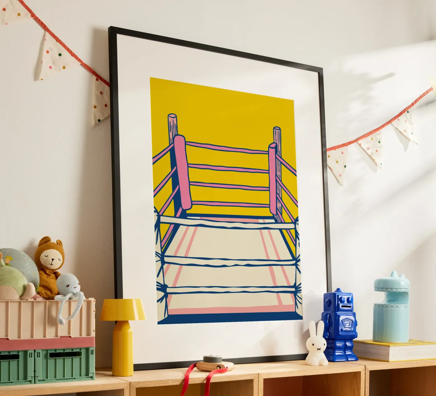 Boxing Ring Poster von SPORTS ONLY