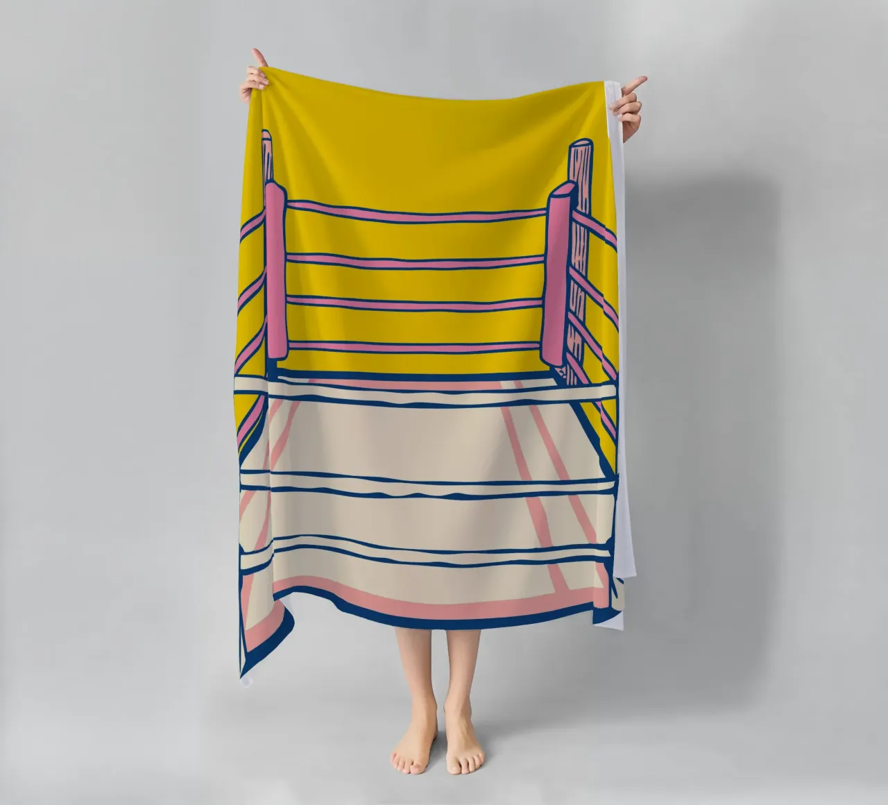 Ring da pugilato telo mare da SPORTS ONLY