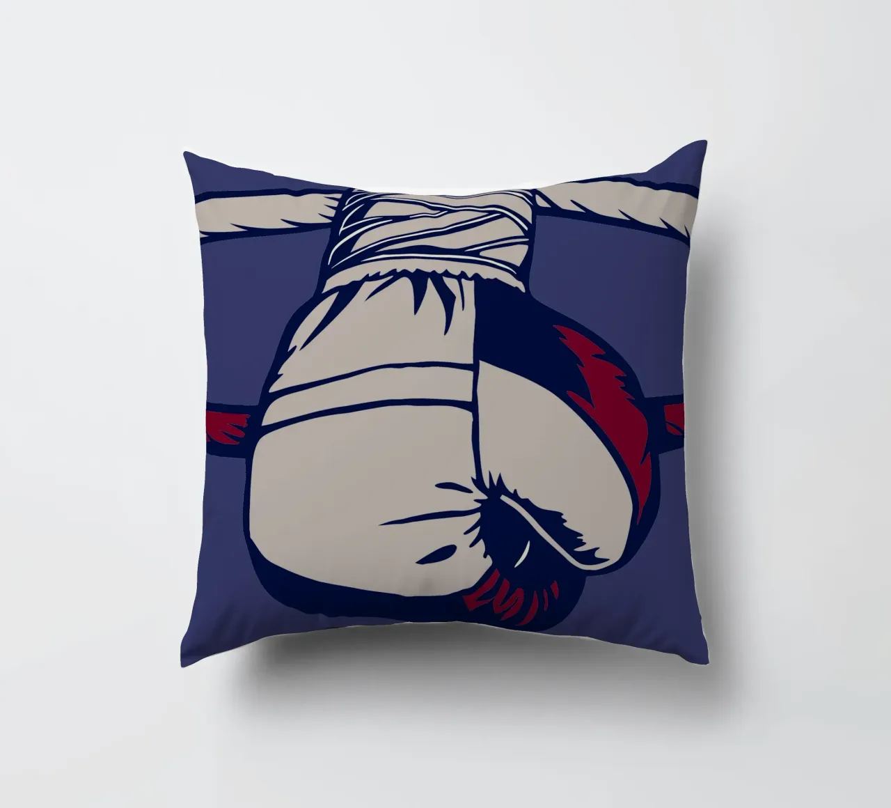 Boxing gloves decorative cushion by SPORTS ONLY