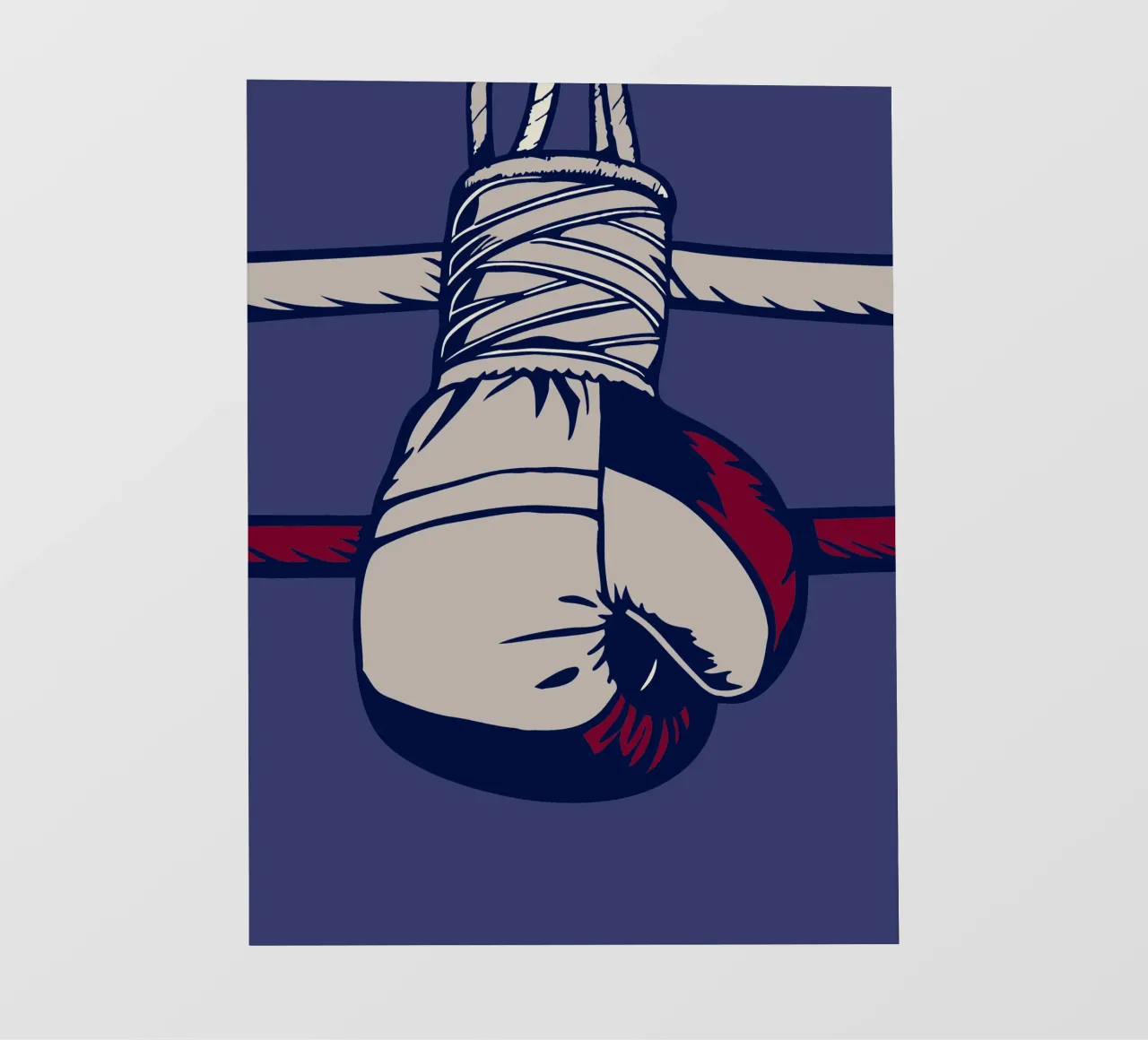 Boxing gloves backlit film by SPORTS ONLY