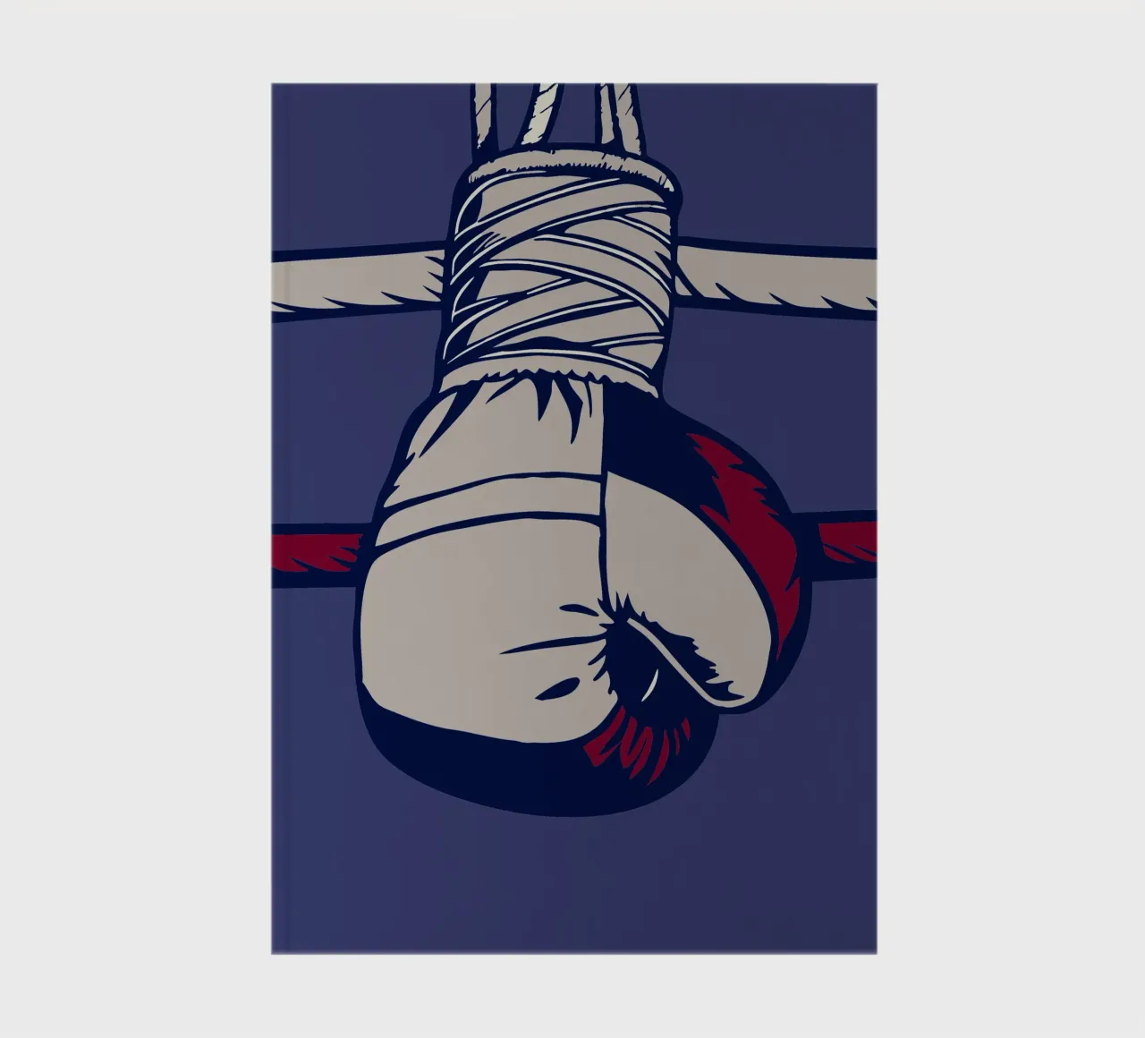 Boxing gloves notebook by SPORTS ONLY