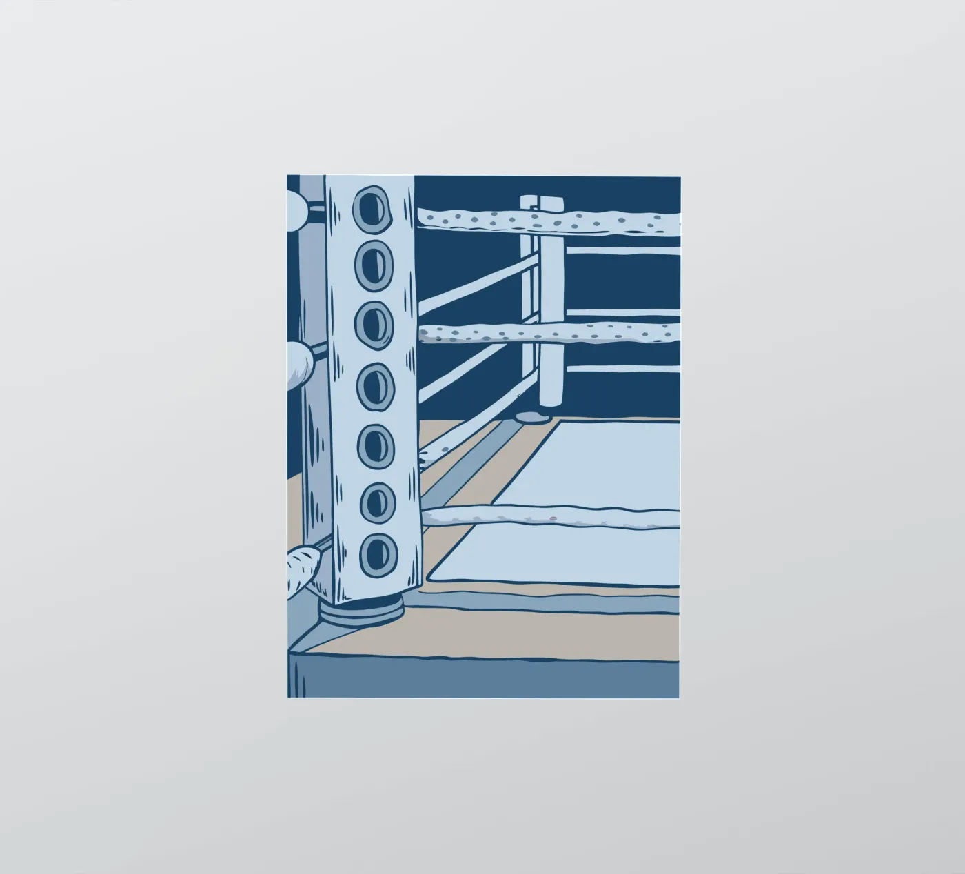 Boxing Ring sticker by SPORTS ONLY