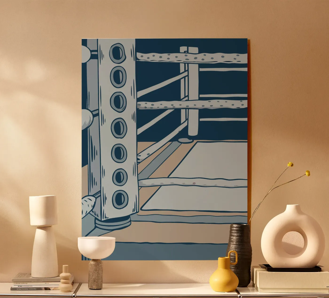 Boxing Ring plexiglass da SPORTS ONLY