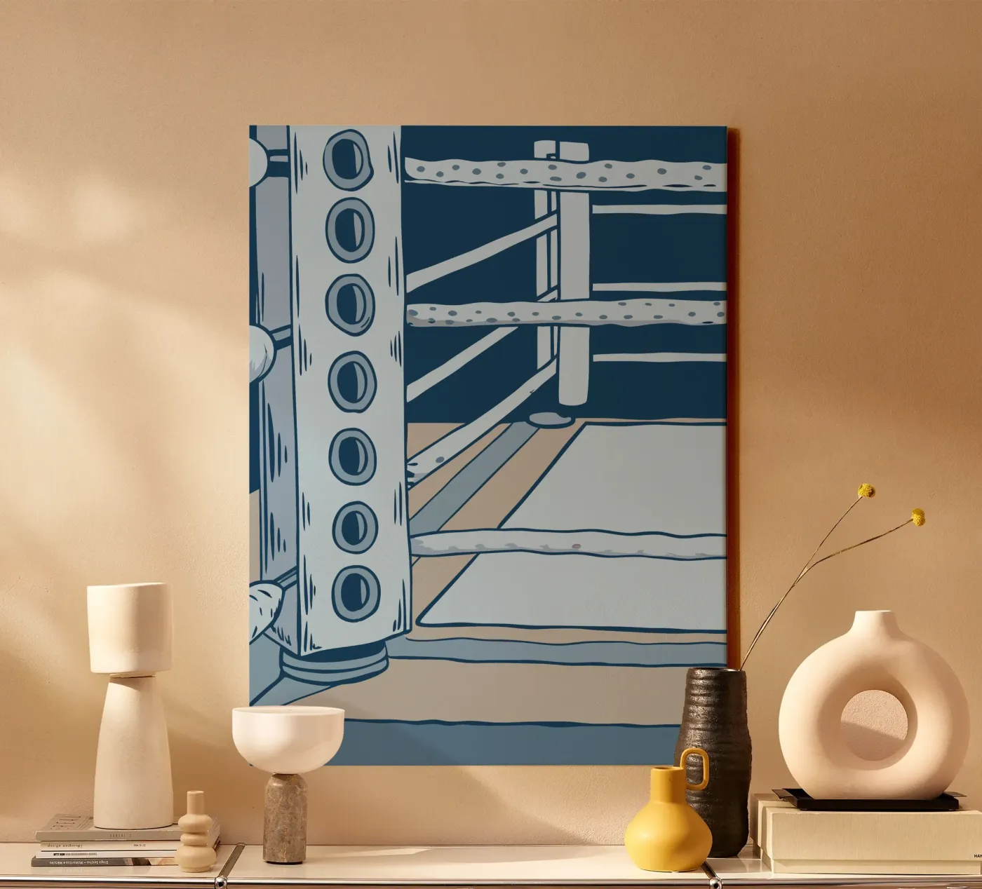 Boxing Ring canvas by SPORTS ONLY