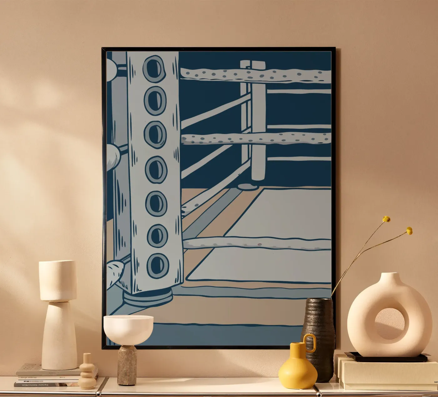Boxring Poster von SPORTS ONLY
