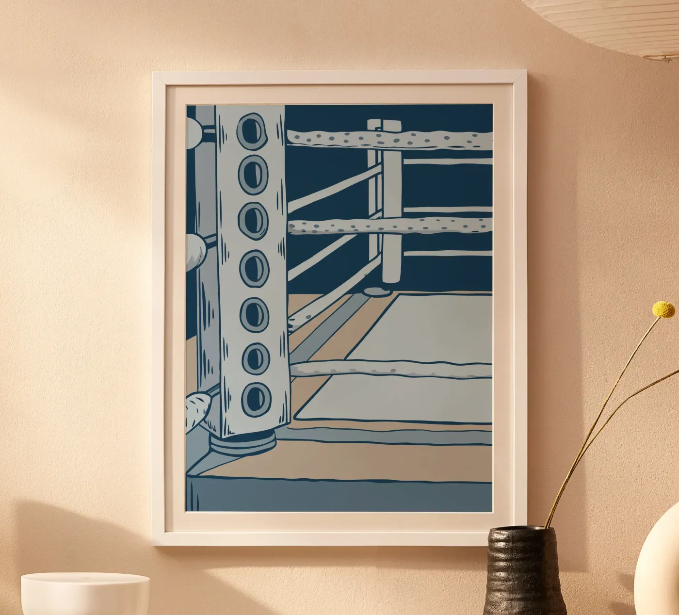 Boxring Poster von SPORTS ONLY