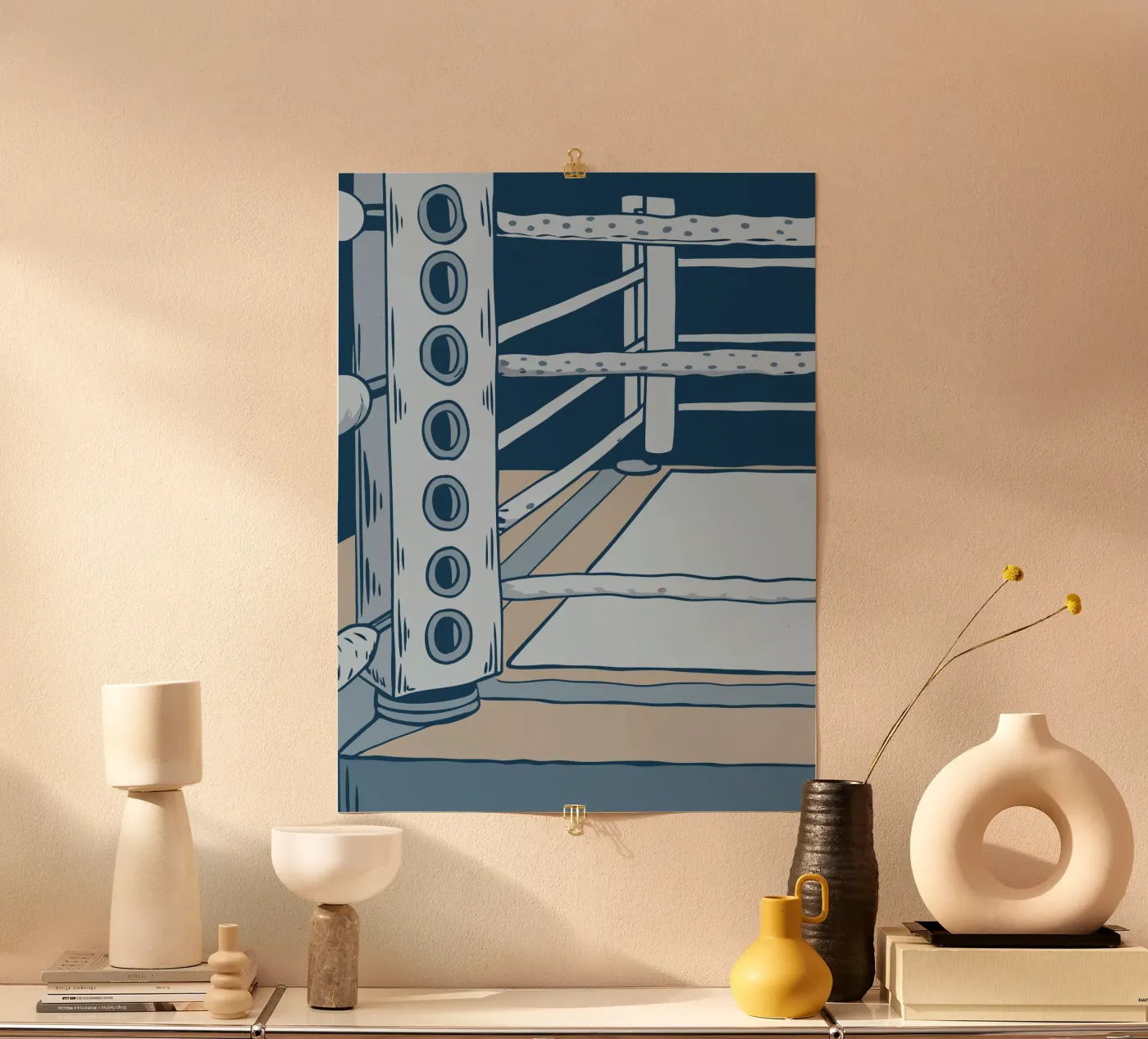 Boxring Poster von SPORTS ONLY
