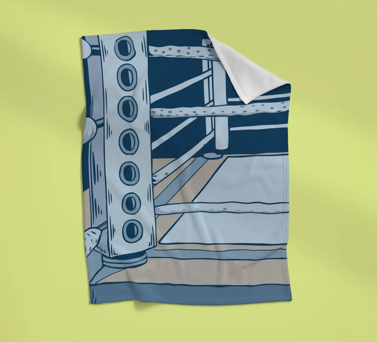 Boxing Ring Fleecedecke von SPORTS ONLY