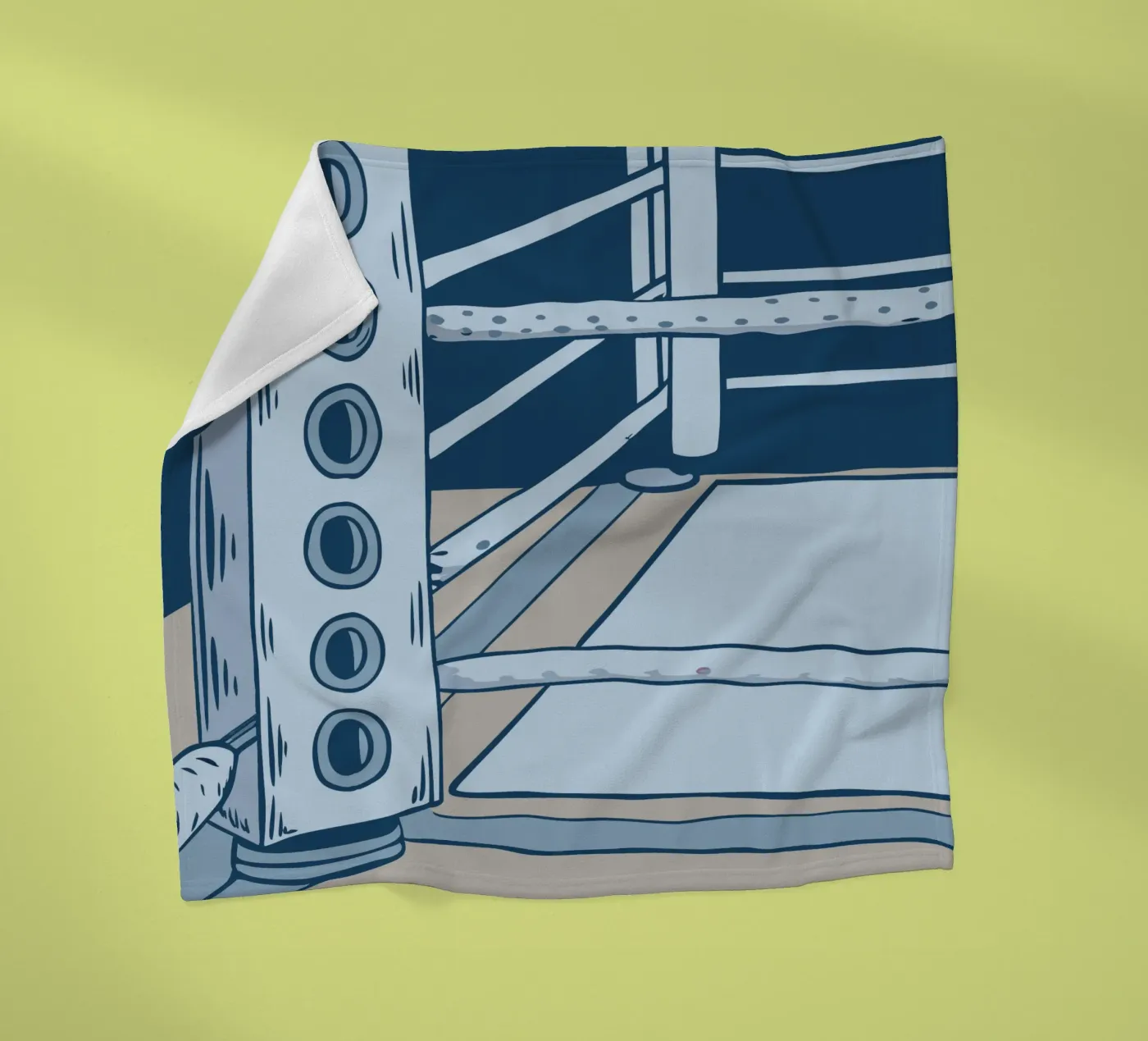 Boxing Ring Fleecedecke von SPORTS ONLY