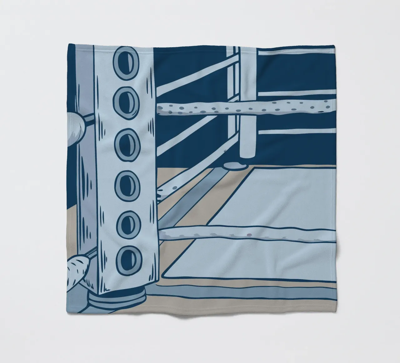 Boxing Ring Fleecedecke von SPORTS ONLY