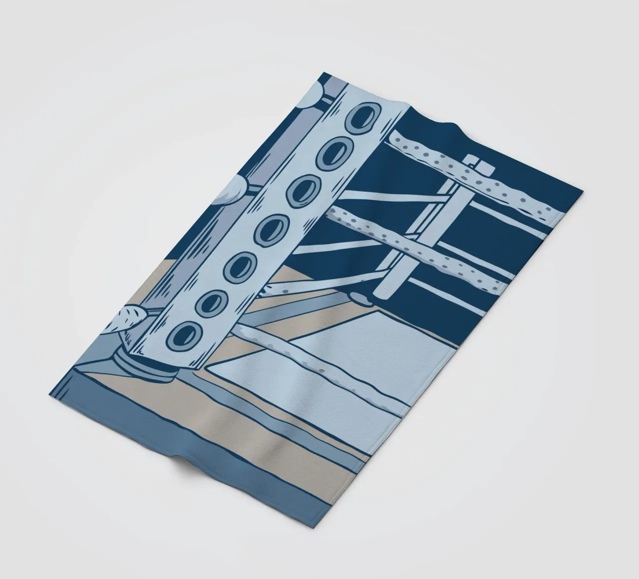 Boxing Ring Fleecedecke von SPORTS ONLY