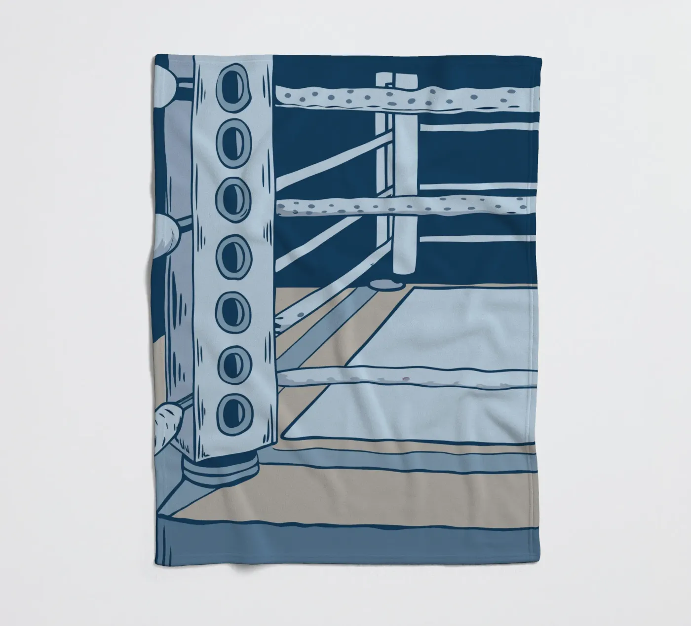 Boxing Ring Fleecedecke von SPORTS ONLY