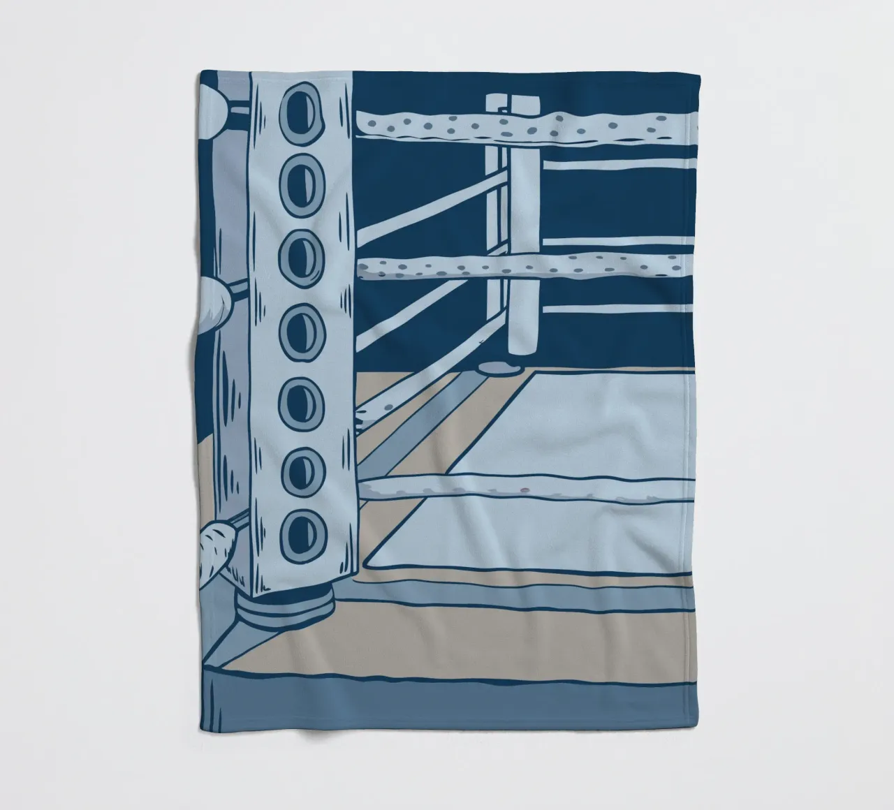 Boxing Ring Fleecedecke von SPORTS ONLY
