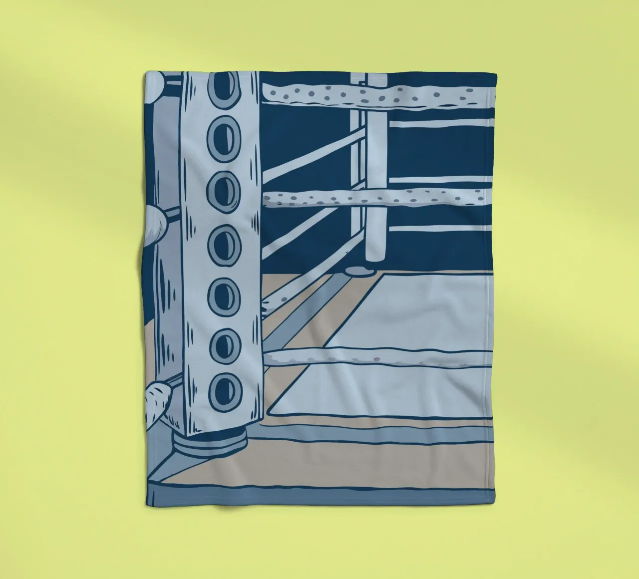 Boxing Ring Fleecedecke von SPORTS ONLY