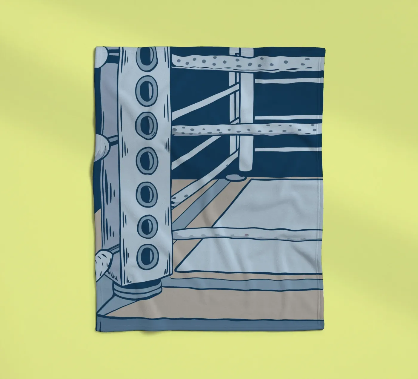 Boxing Ring Fleecedecke von SPORTS ONLY