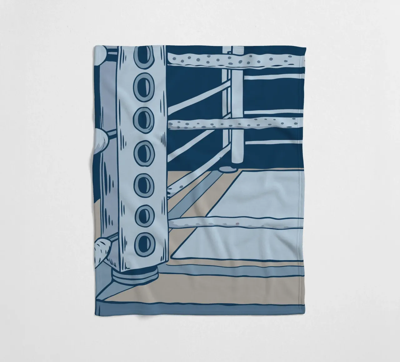 Boxing Ring Fleecedecke von SPORTS ONLY