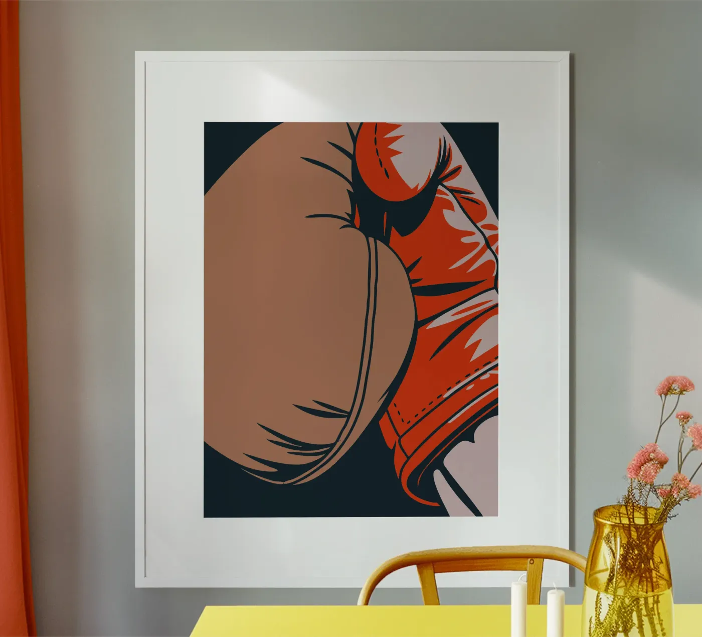 Boxing gloves poster by SPORTS ONLY