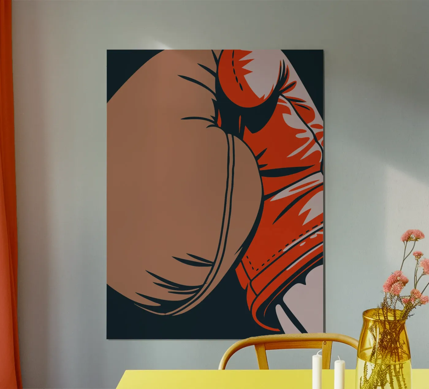 Boxing gloves poster by SPORTS ONLY