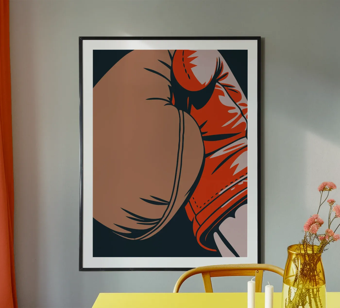 Boxing gloves poster by SPORTS ONLY