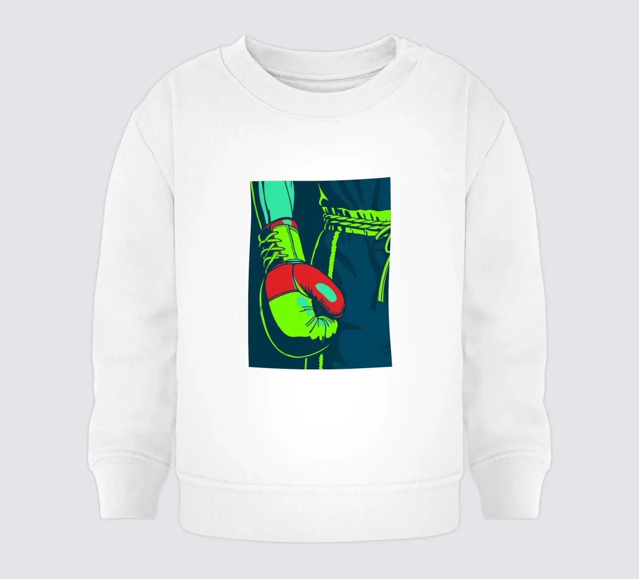 Combattente di boxe felpa neonato da SPORTS ONLY