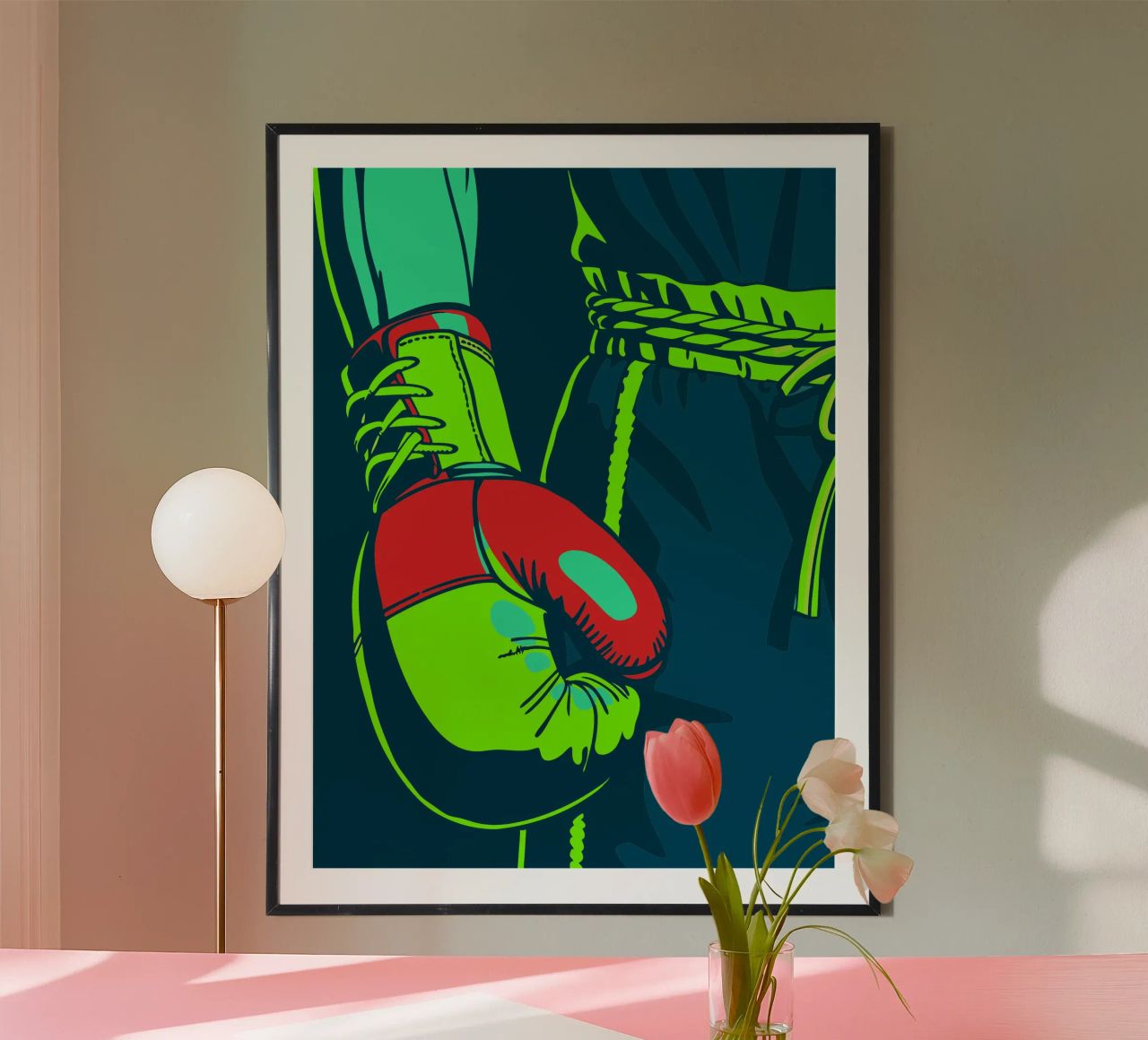 Boxing Fighter poster by SPORTS ONLY