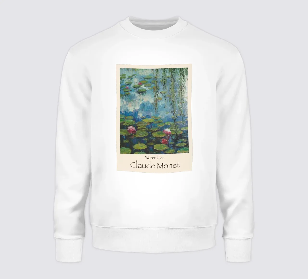 ninfee claude monet felpa da belong shop