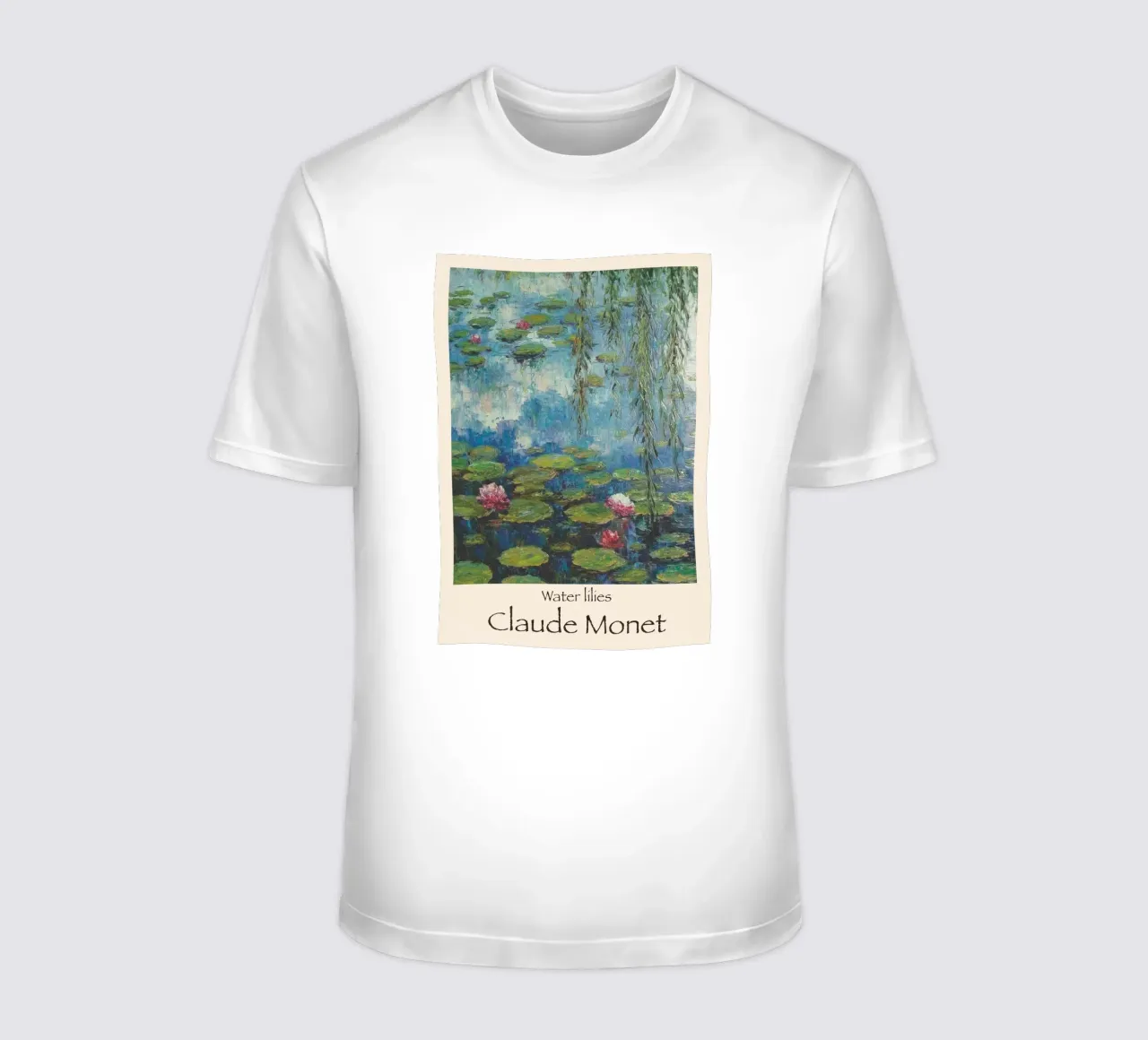 ninfee claude monet t-shirt da belong shop