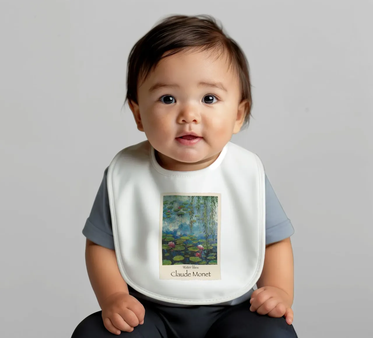 ninfee claude monet bavaglino da belong shop