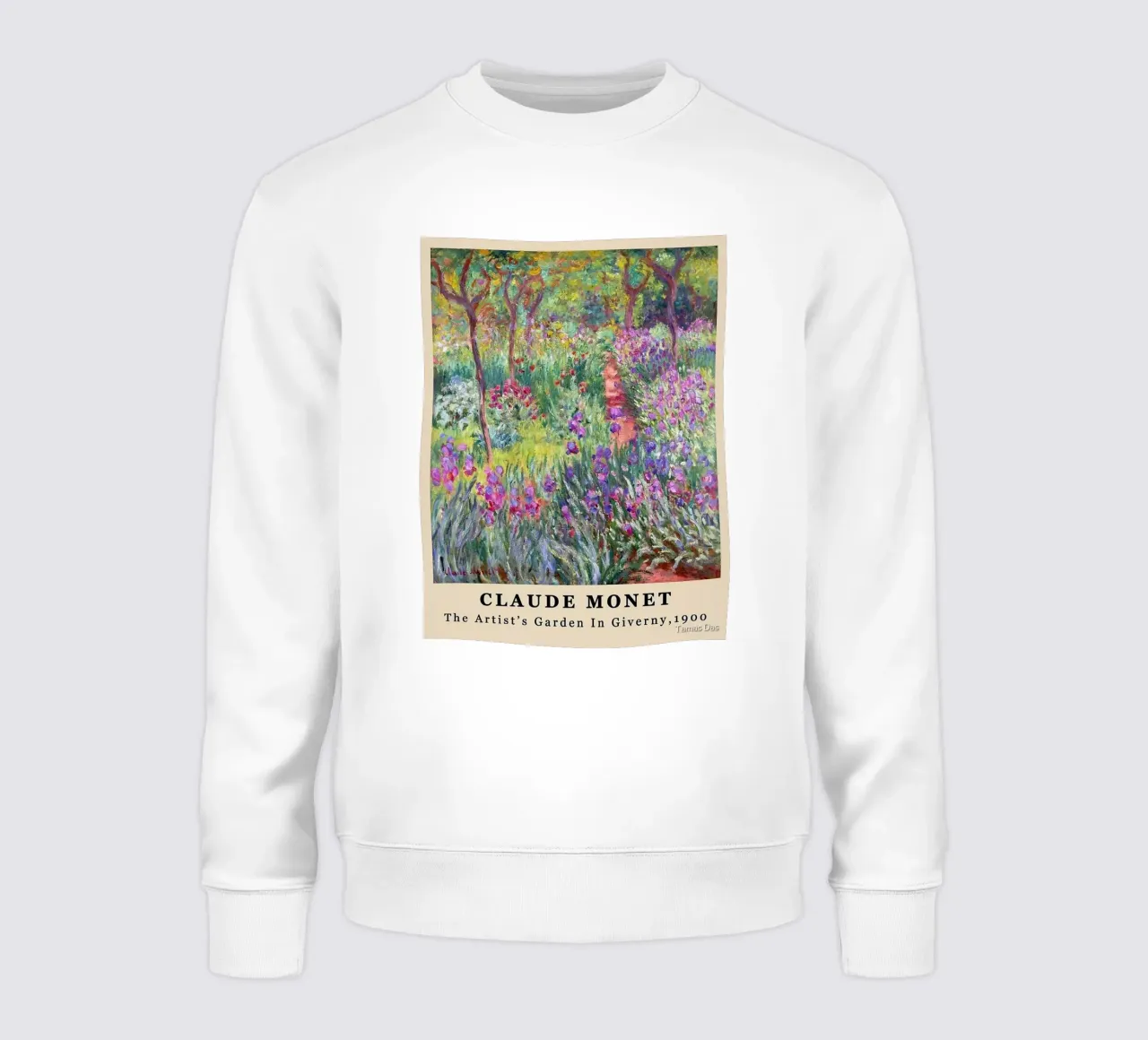 claude monet bosco di primavera felpa da belong shop