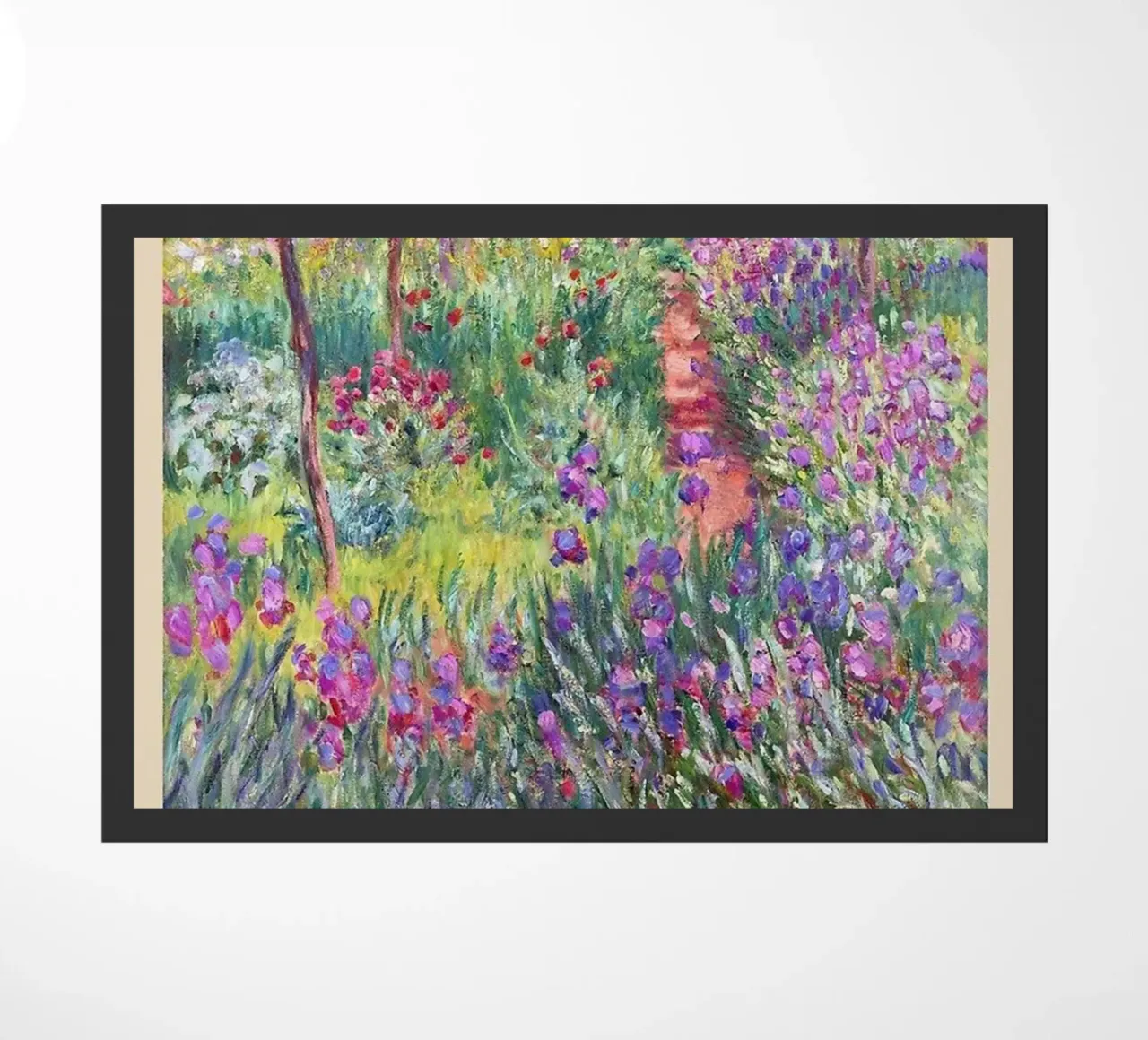claude monet bosco di primavera zerbino da belong shop