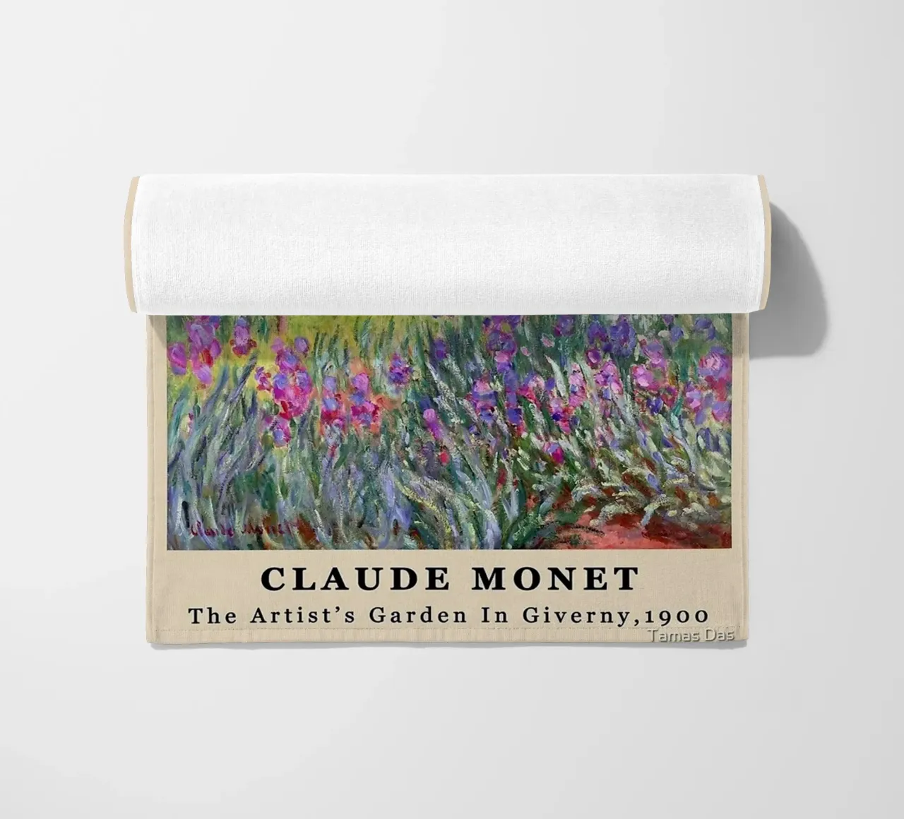 claude monet bosco di primavera telo mare da belong shop