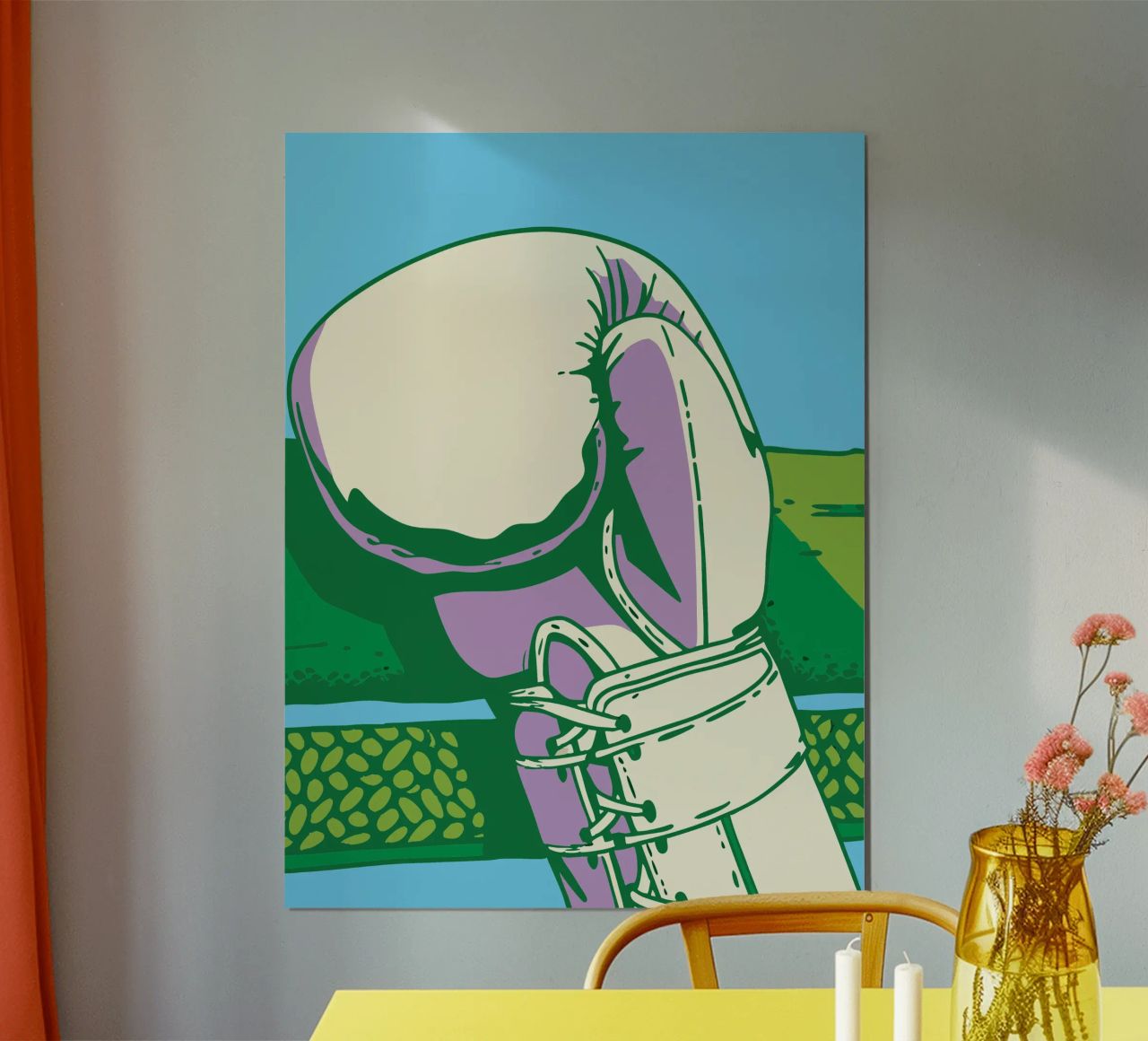 Boxing Gloves poster by SPORTS ONLY