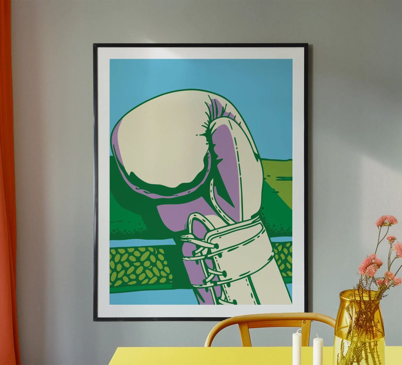 Boxing Gloves poster by SPORTS ONLY