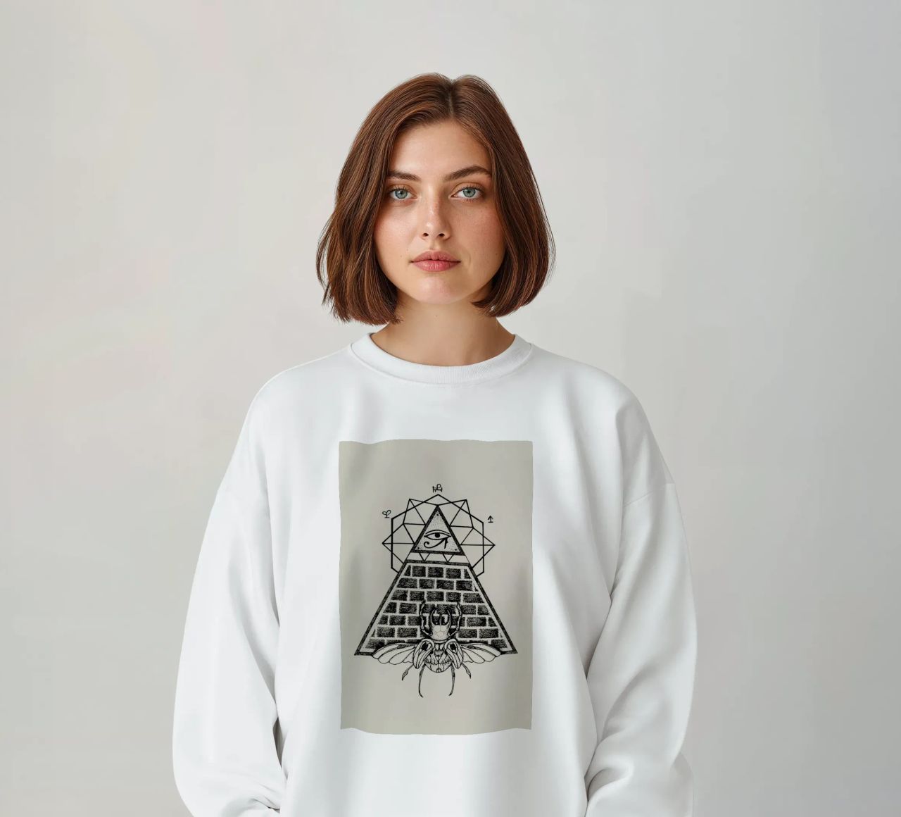 Pyramid felpa da Alejandra Sáenz