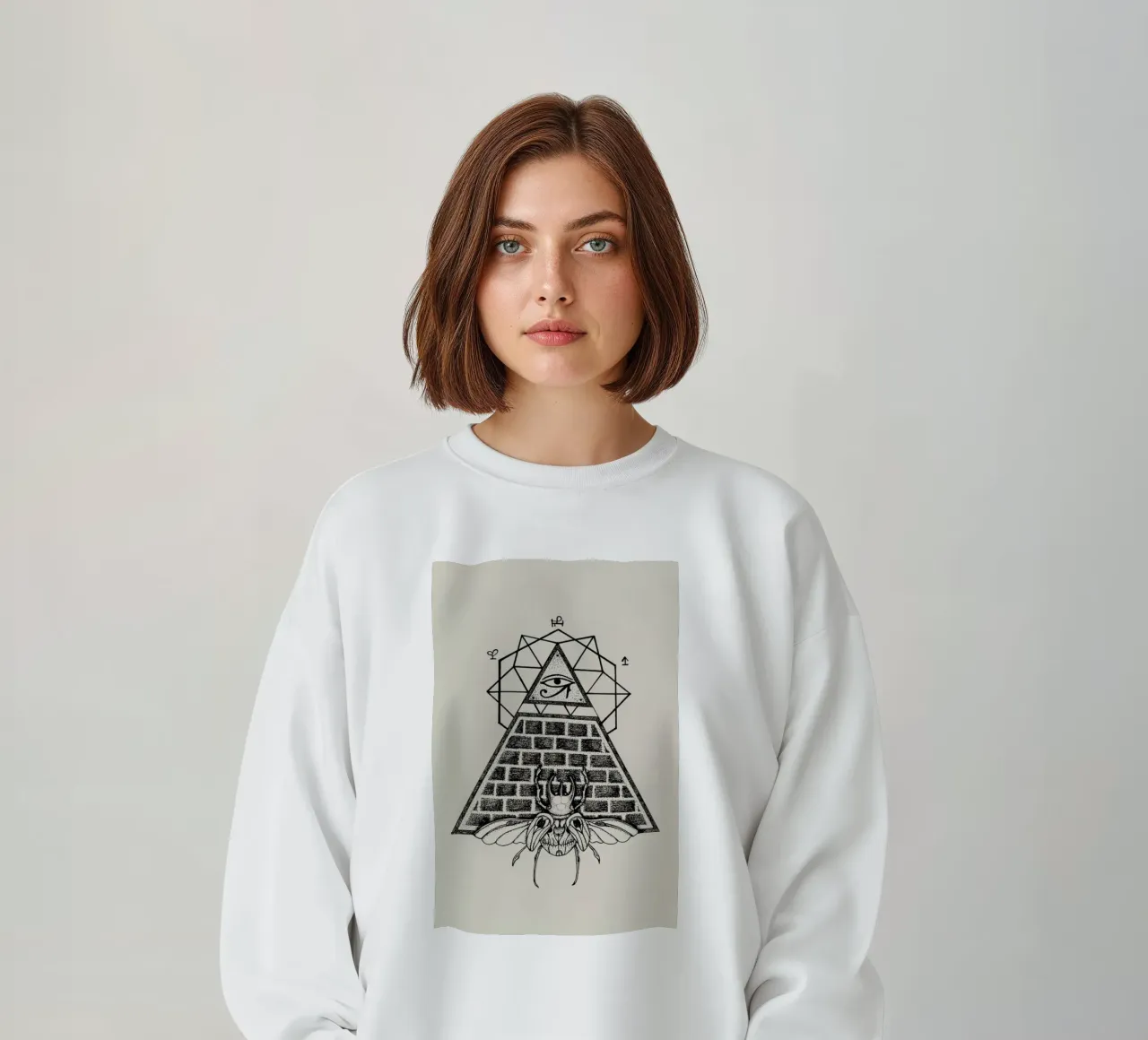 Pyramid felpa da Alejandra Sáenz