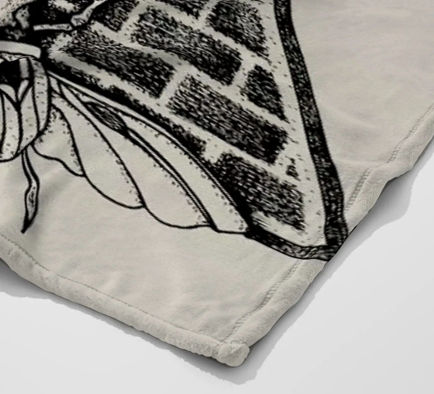 Pyramid fleecedeken van Alejandra Sáenz