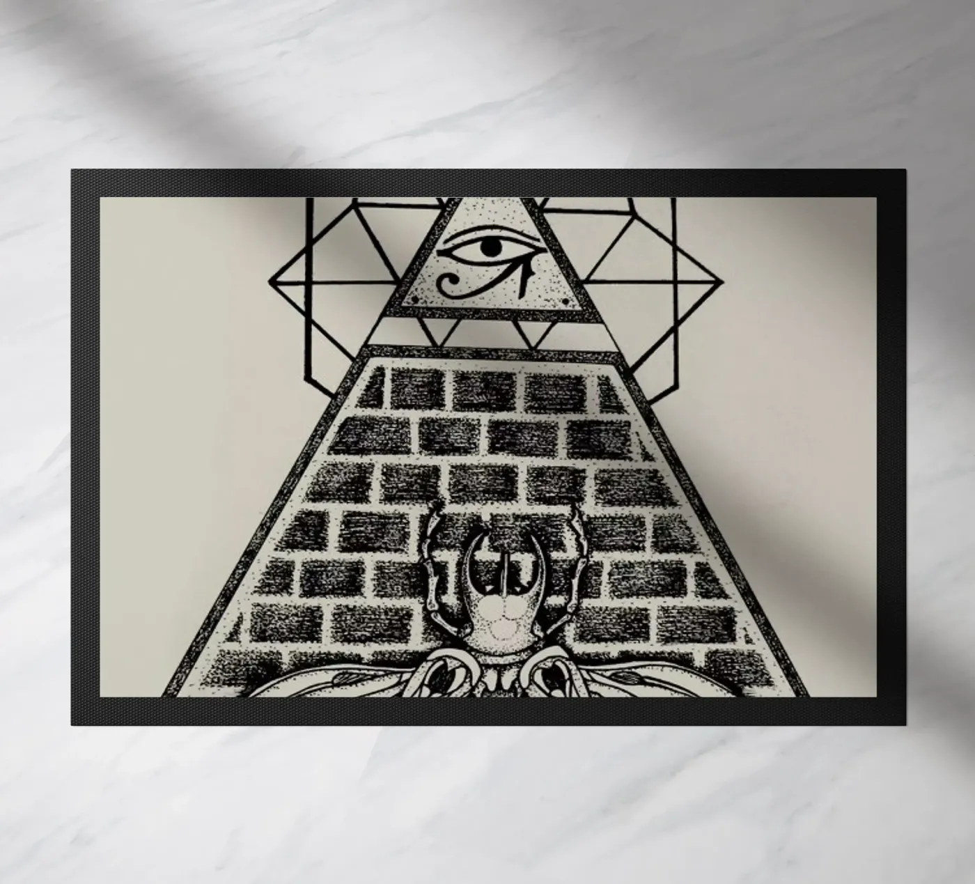 Pyramid deurmat van Alejandra Sáenz