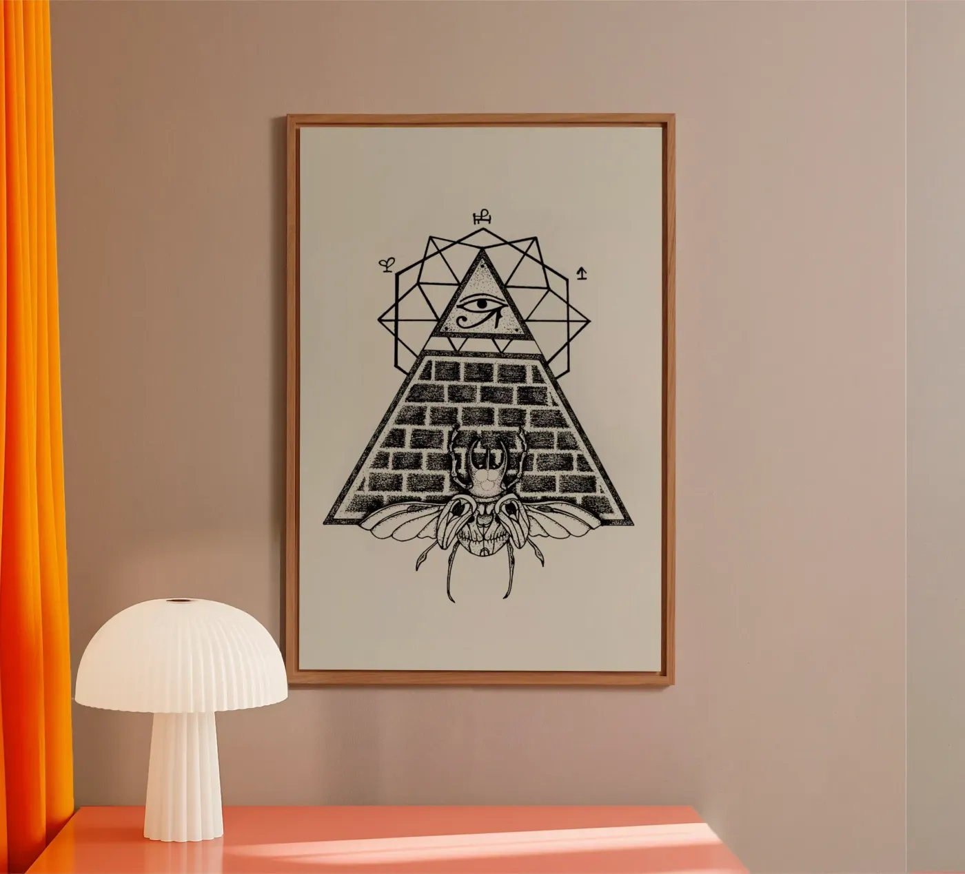 Pyramid alluminio dibond da Alejandra Sáenz