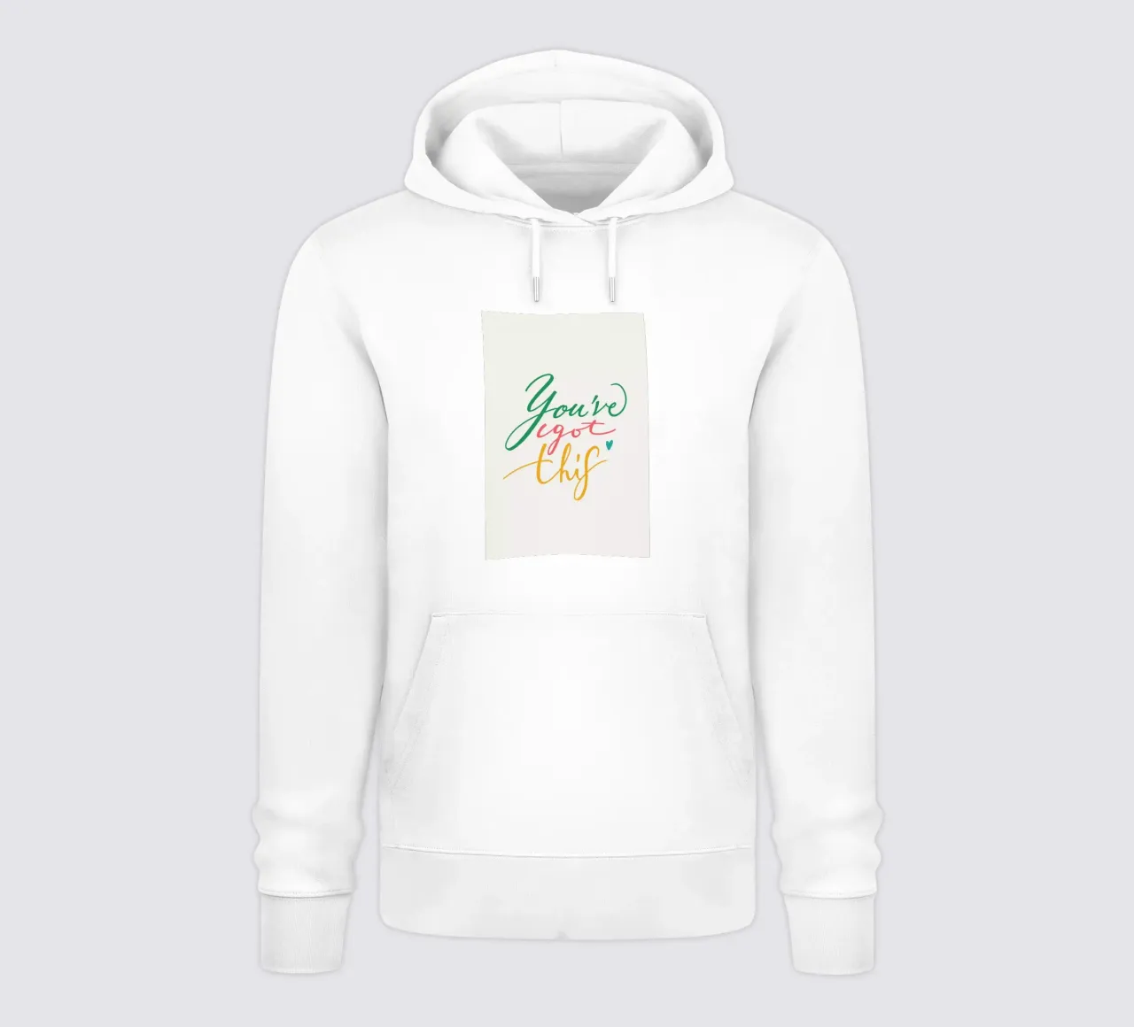 You've got this felpa con cappuccio da Pure