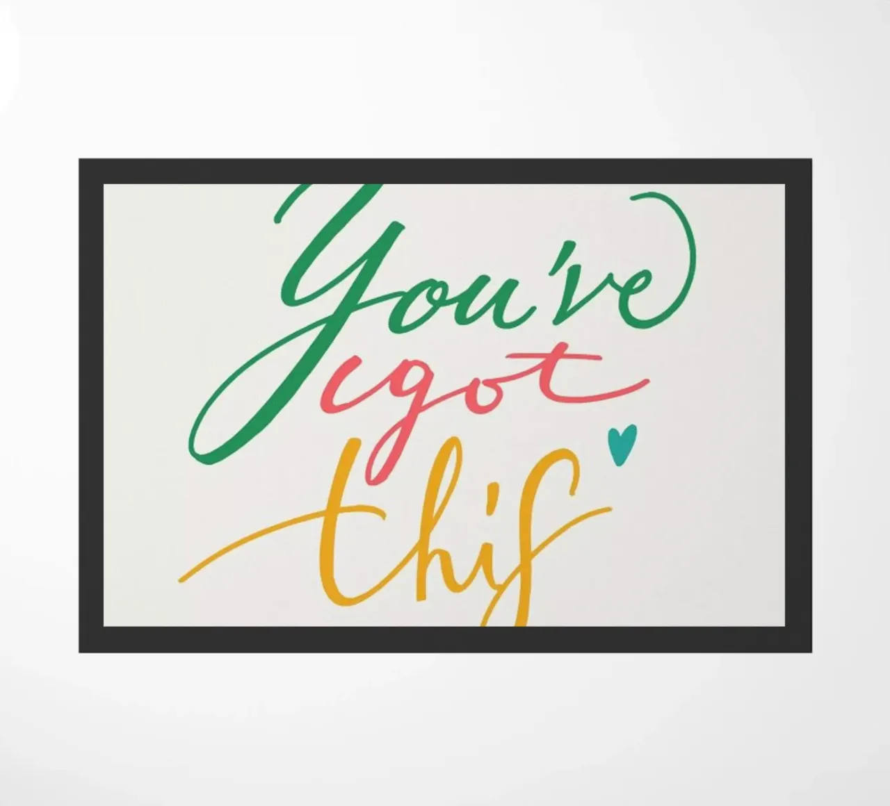 You've got this zerbino da Pure