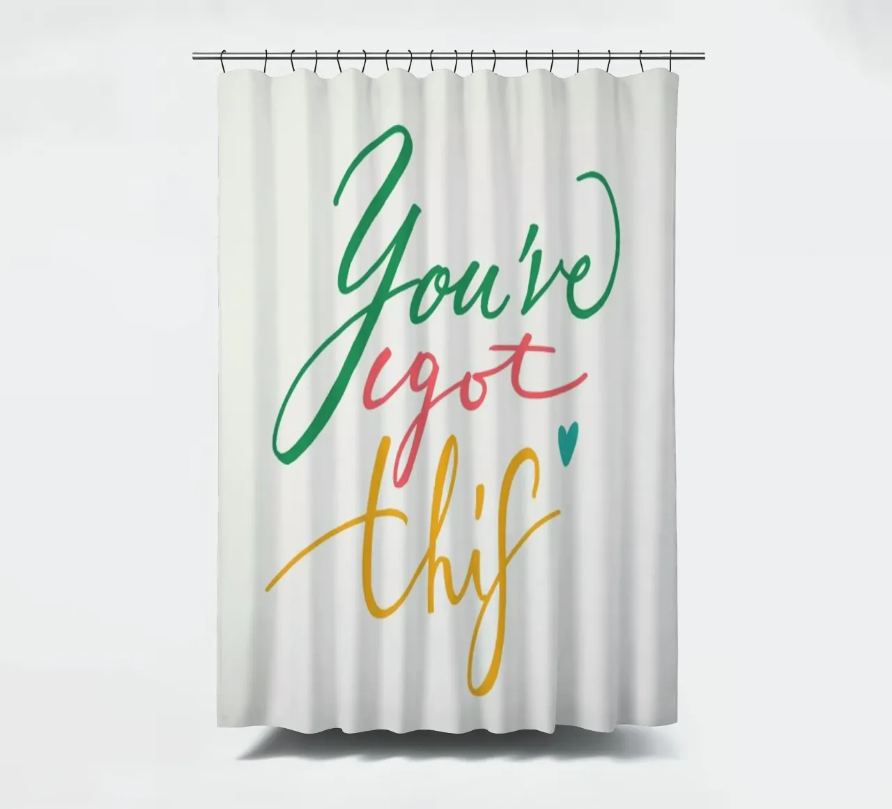 You've got this shower curtain by Pure