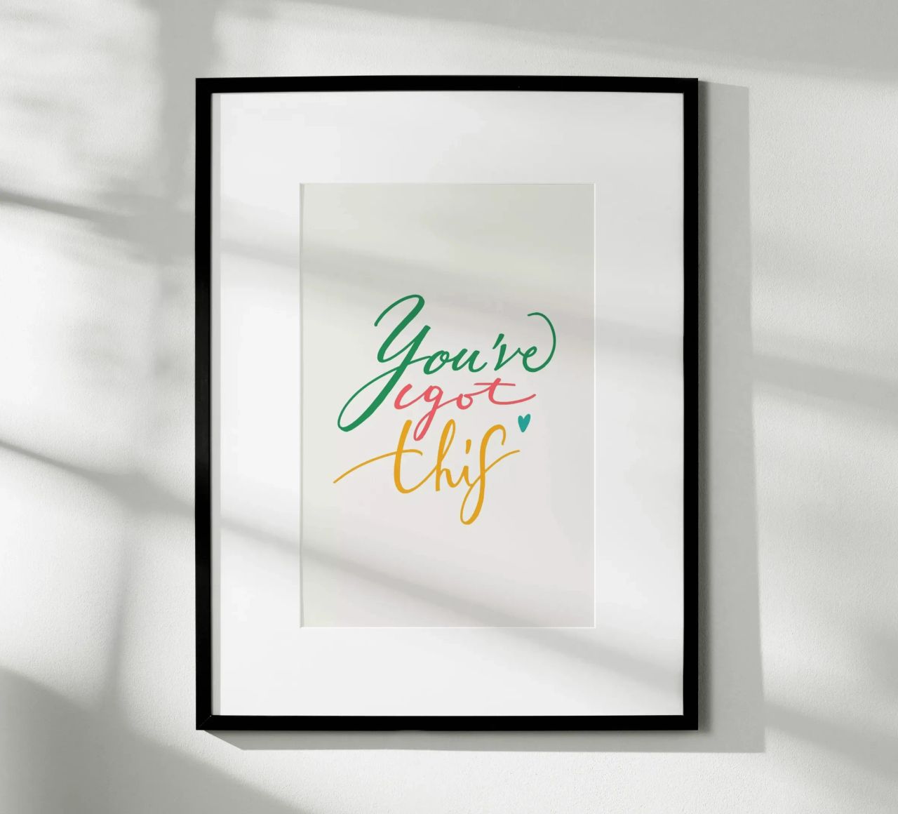 You've got this poster de Pure