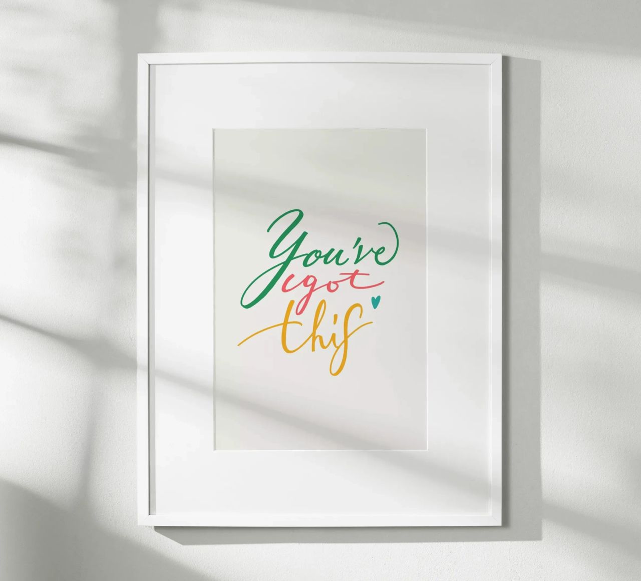 You've got this poster de Pure