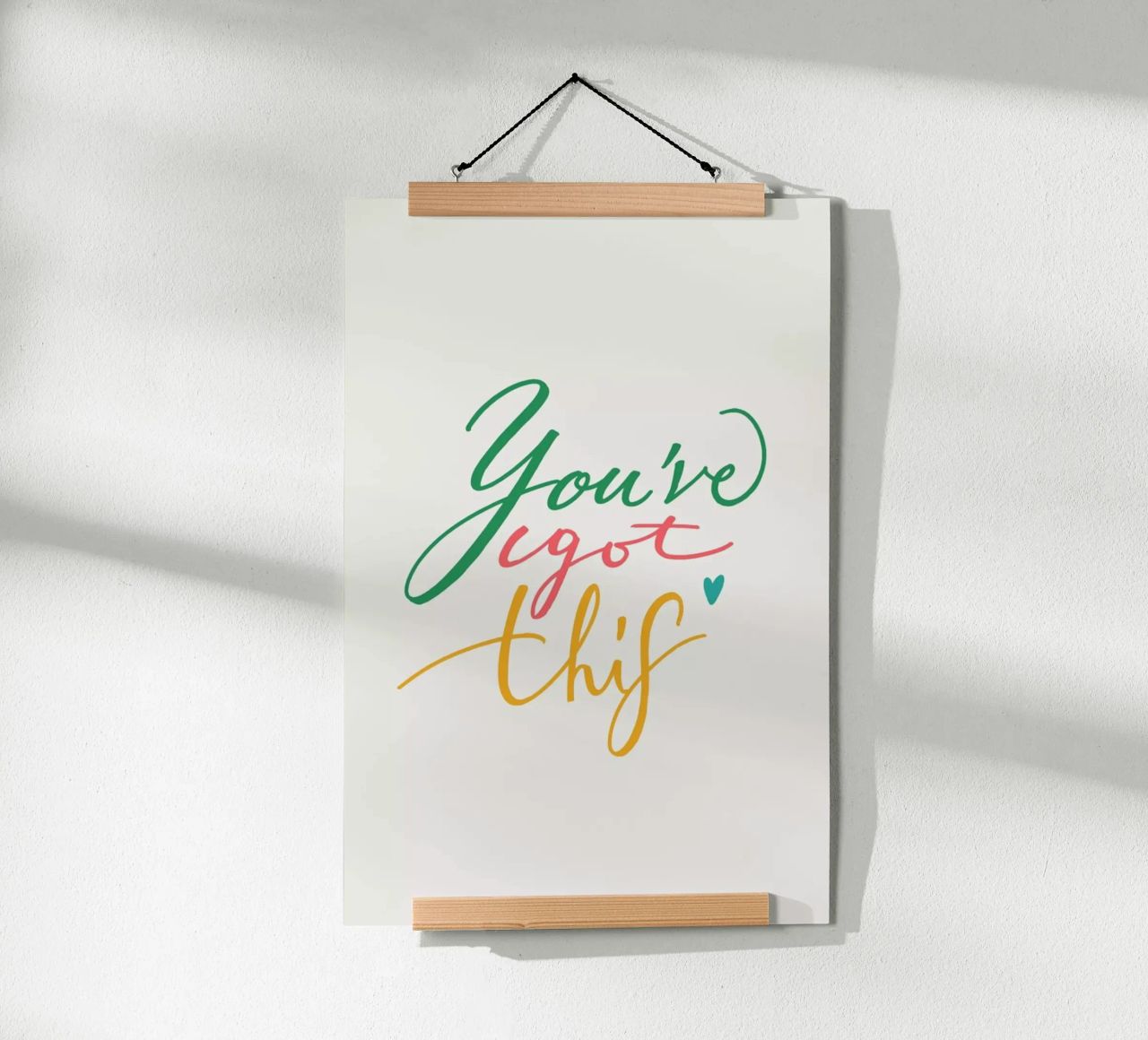 You've got this poster de Pure
