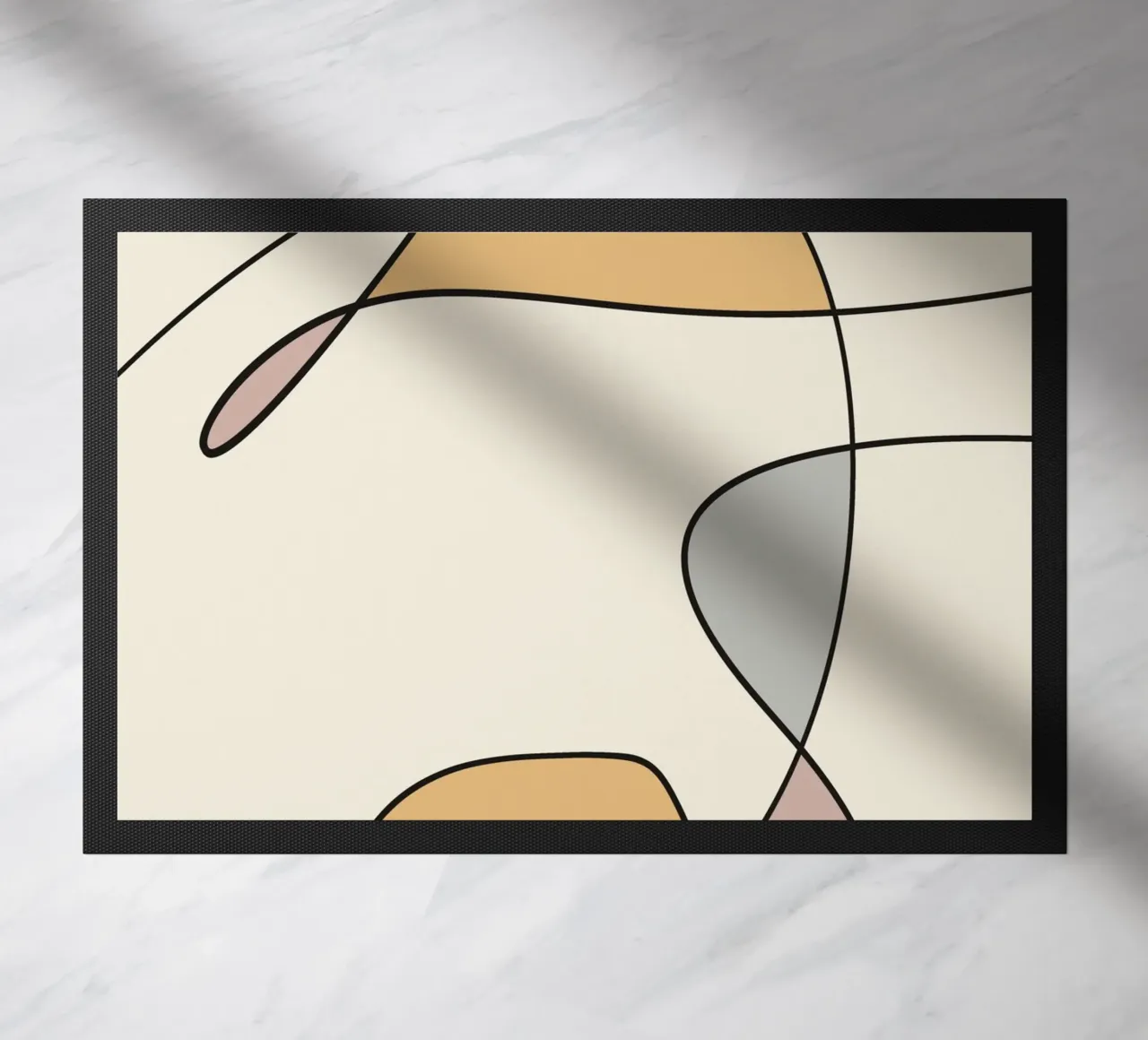 Minimal graceful line art abstract 02 zerbino da Little Dean